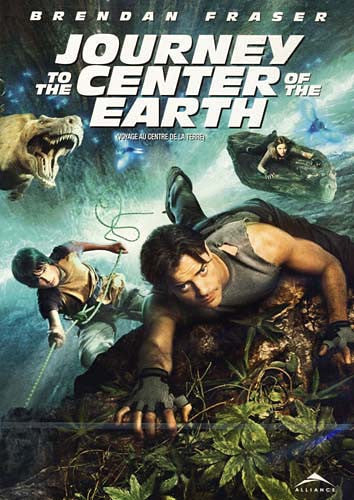Journey to the Center of the Earth (Brendan Fraser) (Bilingual) on DVD Movie