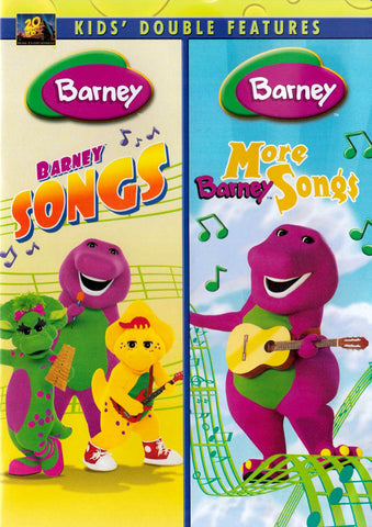 Barney (Barney Songs / More Barney Songs) (Double Feature) DVD Movie 