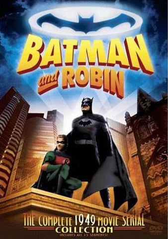 Batman And Robin - The Complete 1949 Movie Serial Collection DVD Movie 