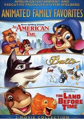 Animated Family Favorites 3-Movie Collection (An American Tail/Balto/The Land Before Time)
