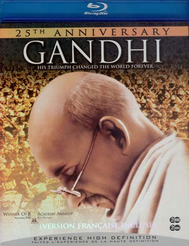 Gandhi - 25th Anniversary (Blu-ray) (Bilingual) BLU-RAY Movie 