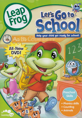 Leap Frog - Allons à l'école (Aidez votre enfant à se préparer pour l'école!) Film DVD