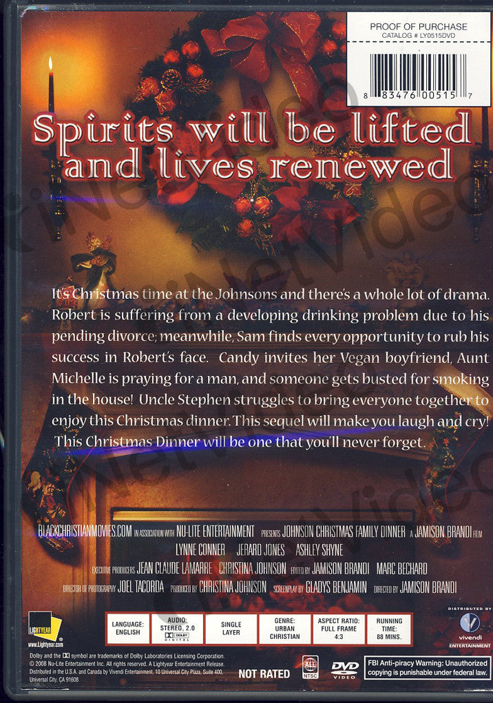 Johnson Family Christmas Dinner 