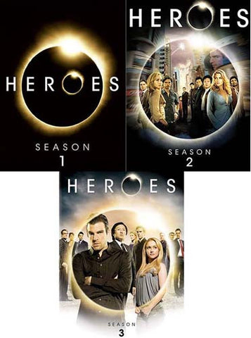 Heroes - Season DVD 1 / 2 / 3 (Pack 3) (Boxset)