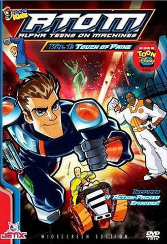 A.T.O.M. Alpha Teens On Machines  Touch of Paine - Vol.1 DVD Movie 