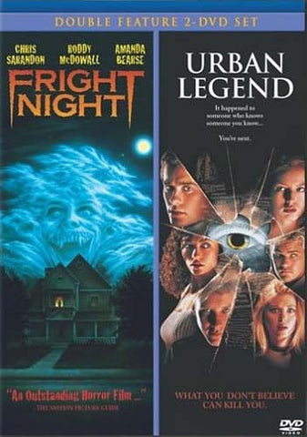 Fright Night / Urban Legend (Double Feature) DVD Film
