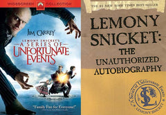 Lemony Snicket's A Series of Unfortunate Events - with Unauthorized Autobiography Book (Boxset)