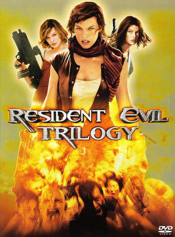 Resident Evil Trilogy 1-3 (Boxset) DVD Movie