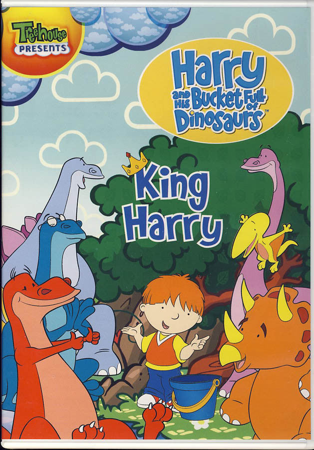 Harry And His Bucket Full Of Dinosaurs - King Harry on DVD Movie