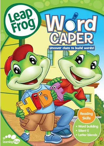 Leap Frog - Word Caper (Includes 26 Bonus Flash Cards) DVD Movie 