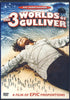 Film DVD des mondes 3 des mondes Gulliver (2010 Cover Layout)