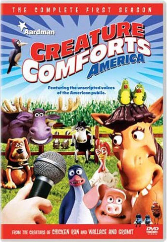 Creature Comforts America - L'intégrale de la saison 1 sur DVD