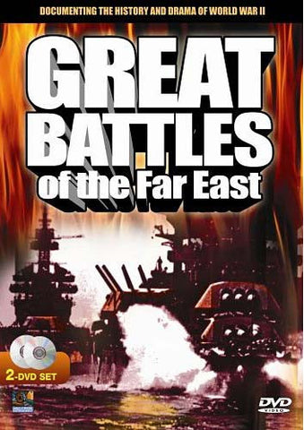Le film DVD Les grandes batailles de l'Extrême-Orient