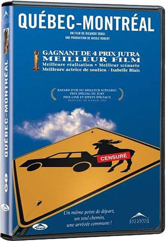 Film DVD Québec-Montréal (censuré)