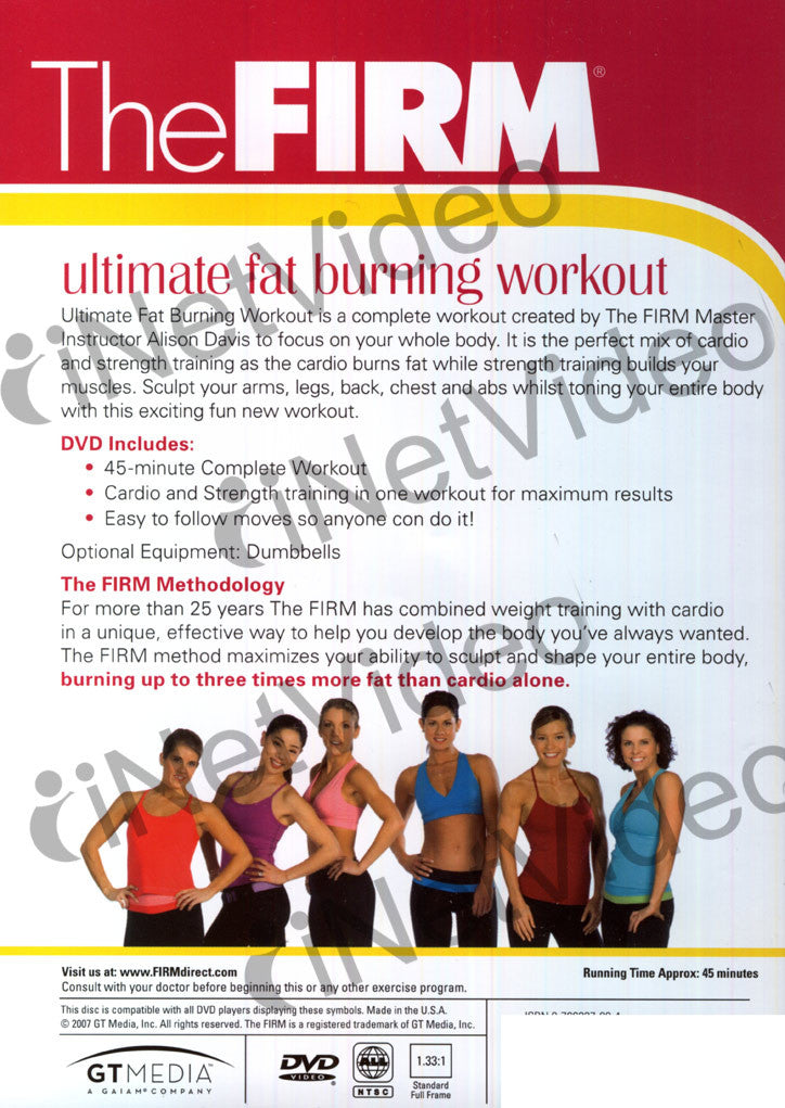 The Firm - Ultimate Fat Burning Workout on DVD Movie
