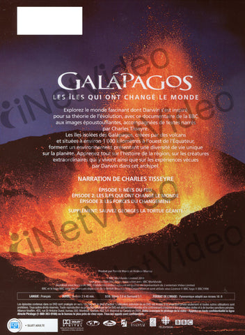 Galapagos - les Iles Qui Ont Change Le Monde DVD Movie 