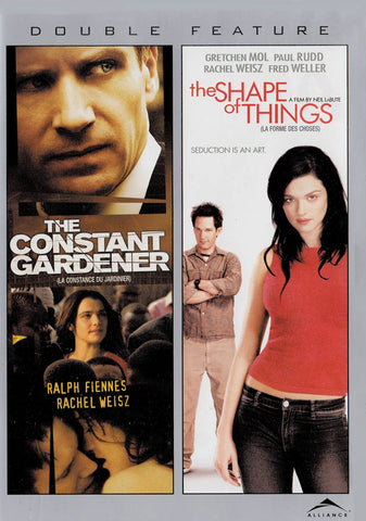 Le jardinier constant / La forme des choses (Double long métrage) (Bilingue) DVD Film