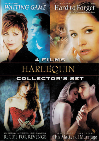 Ensemble de collection Arlequin (jeu en attente / difficile à oublier / recette pour la vengeance / affaire de mariage) Vol.3 DVD Movie