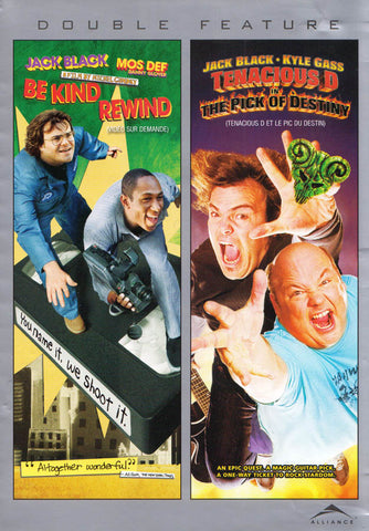 Be Kind Rewind / Tenacious D dans Le Choix du destin (Double long métrage) (Bilingue) DVD Film