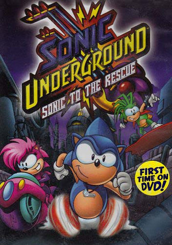 Sonic Underground - Film DVD de Sonic au secours