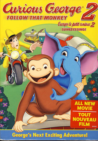 Curious George 2 - Suivez ce singe (Bilingue) DVD Film