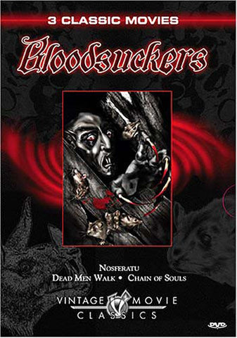 Bloodsuckers - Nosferatu/Dead Men Walk/Chain of Souls (3 Classic Movies) DVD Movie 