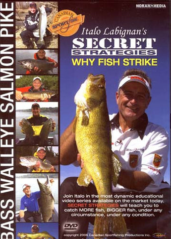 Italo Labignan's Secret Strategies - Vol. 1 - Why Fish Strike DVD Movie 