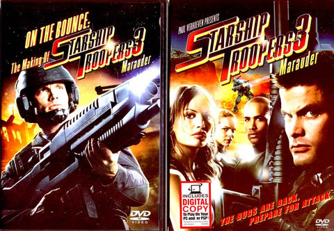 Starship Troopers 3 - Marauder (With Bonus Disc) (2-Pack) (Boxset) DVD Movie 