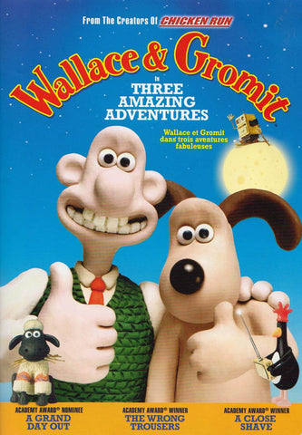 Wallace & Gromit in Three Amazing Adventures DVD Movie 