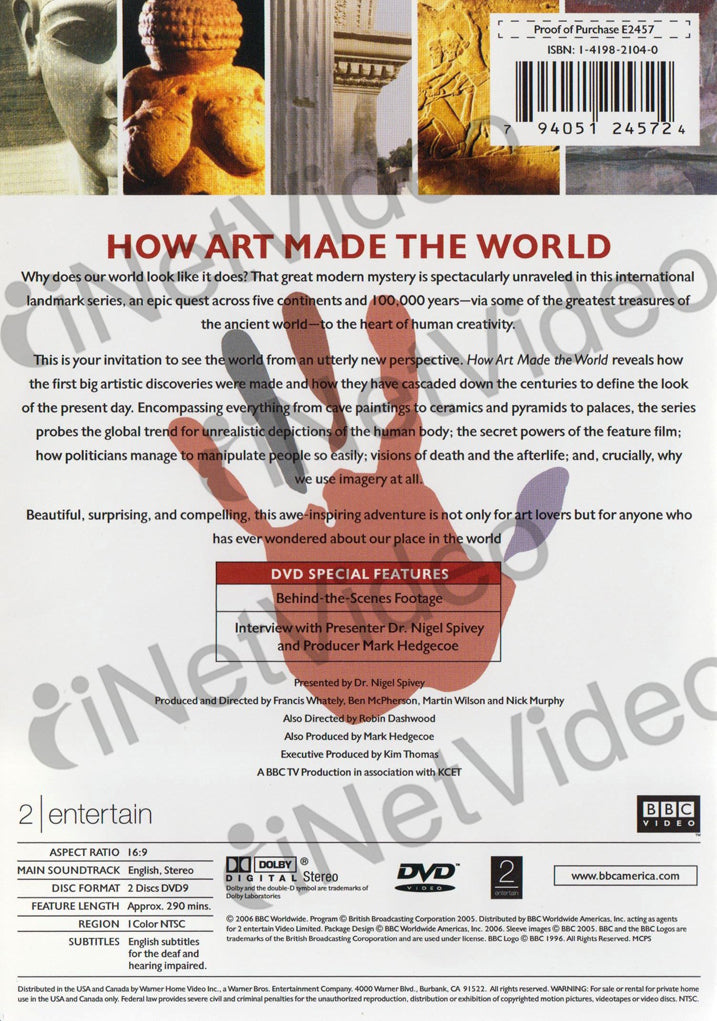How Art Made the World on DVD Movie