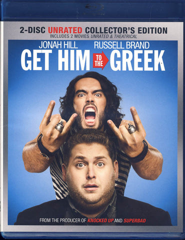 Get Him to the Greek (2-Disc Unrated Collector's Edition) (Blu-ray) BLU-RAY Movie 