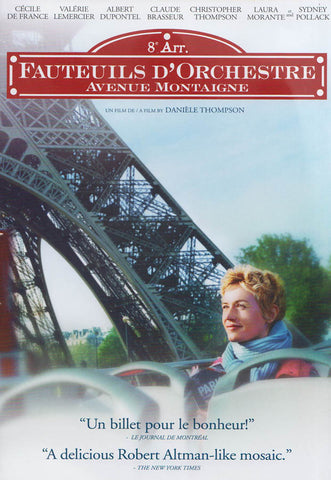 Fauteuils d'Orchestre (Avenue Montaigne) DVD Movie 