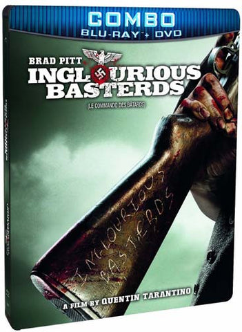Inglourious Basterds (Étui Combo Blu-ray + DVD Steelbook) (Blu-ray) Film BLU-RAY