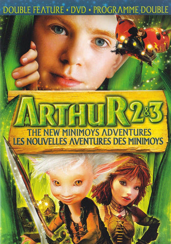 Arthur 2 And 3 - The New Minimoys Adventures (Double Feature) (Bilingual) DVD Movie 