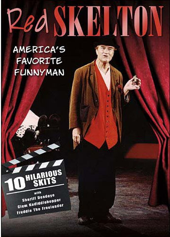 Red Skelton - America's Favorite Funnyman (10 Hilarious Skits) DVD Movie 