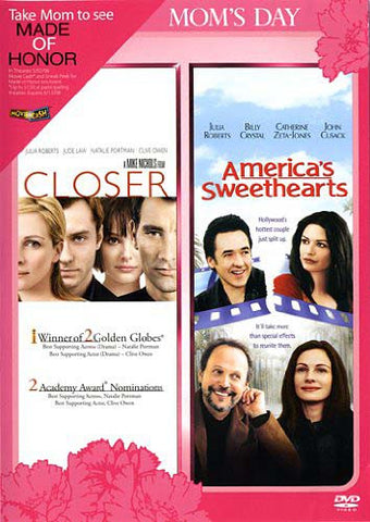 Closer / America's Sweethearts (Mom's Day) DVD Movie 