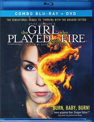 La fille qui a joué avec le feu (DVD + Blu-ray Combo) (Blu-ray) (Version anglaise doublée)
