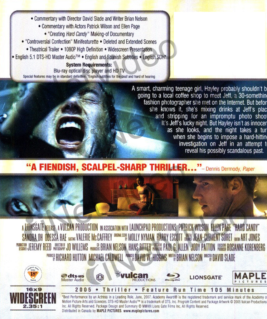 Hard Candy (Bluray) (Maple) on BLURAY Movie