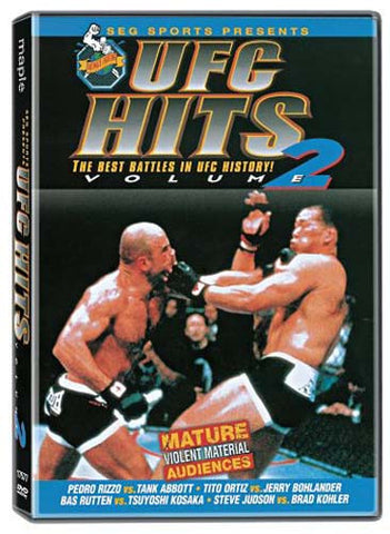 UFC Hits - Vol 2 (Meilleures batailles dans l'histoire de l'UFC!) (MAPLE) DVD Movie