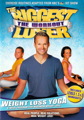 The Biggest Loser - The Workout - Weight Loss Yoga DVD Movie 