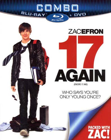 17 Again (DVD + Blu-ray Combo) (Bilingue) (Blu-ray) Film BLU-RAY