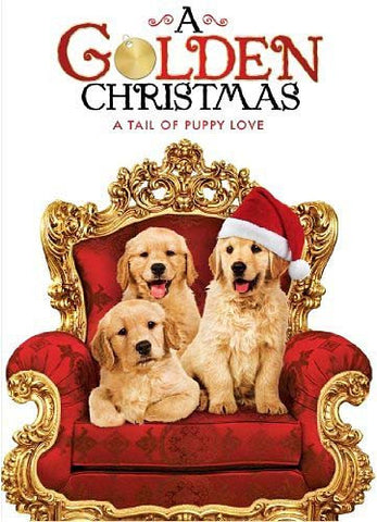 Un film DVD de Noël doré