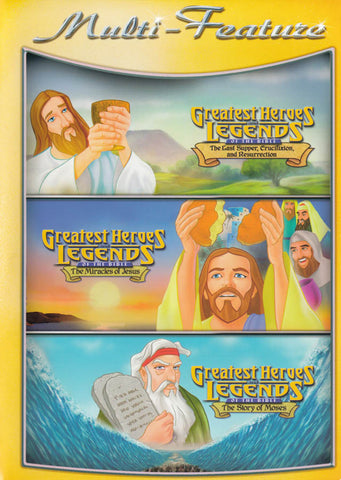Greatest Heroes Légendes de la Bible (Triple Feature) DVD Movie