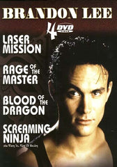 Brandon Lee - Mission laser / Rage du maître / Ninja hurlant / Sang du dragon (Boxset)