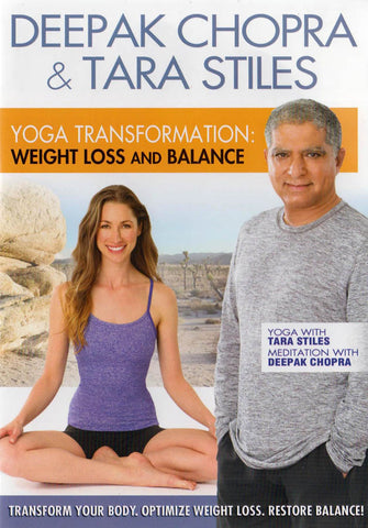 Deepak Chopra And Tara Stiles - Yoga Transformation: Weight Loss And Balance DVD Movie 