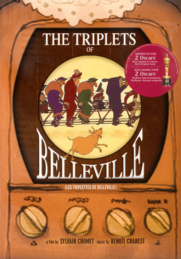 The Triplets Of Belleville (Bilingual) on DVD Movie