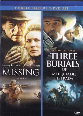 The Missing / The Three Burials of Melquiades Estrada (Double Feature) (Brown Cover) DVD Movie 