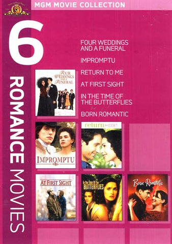 Films romantiques MGM 6 (Quatre mariages et un enterrement ... né romantique) DVD Film