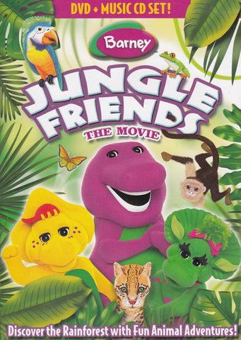 Barney - Jungle Friends DVD Movie 