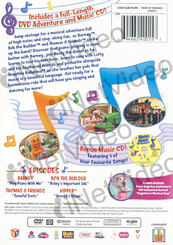 Music Music Everywhere!(DVD + Music CD Set) on DVD Movie